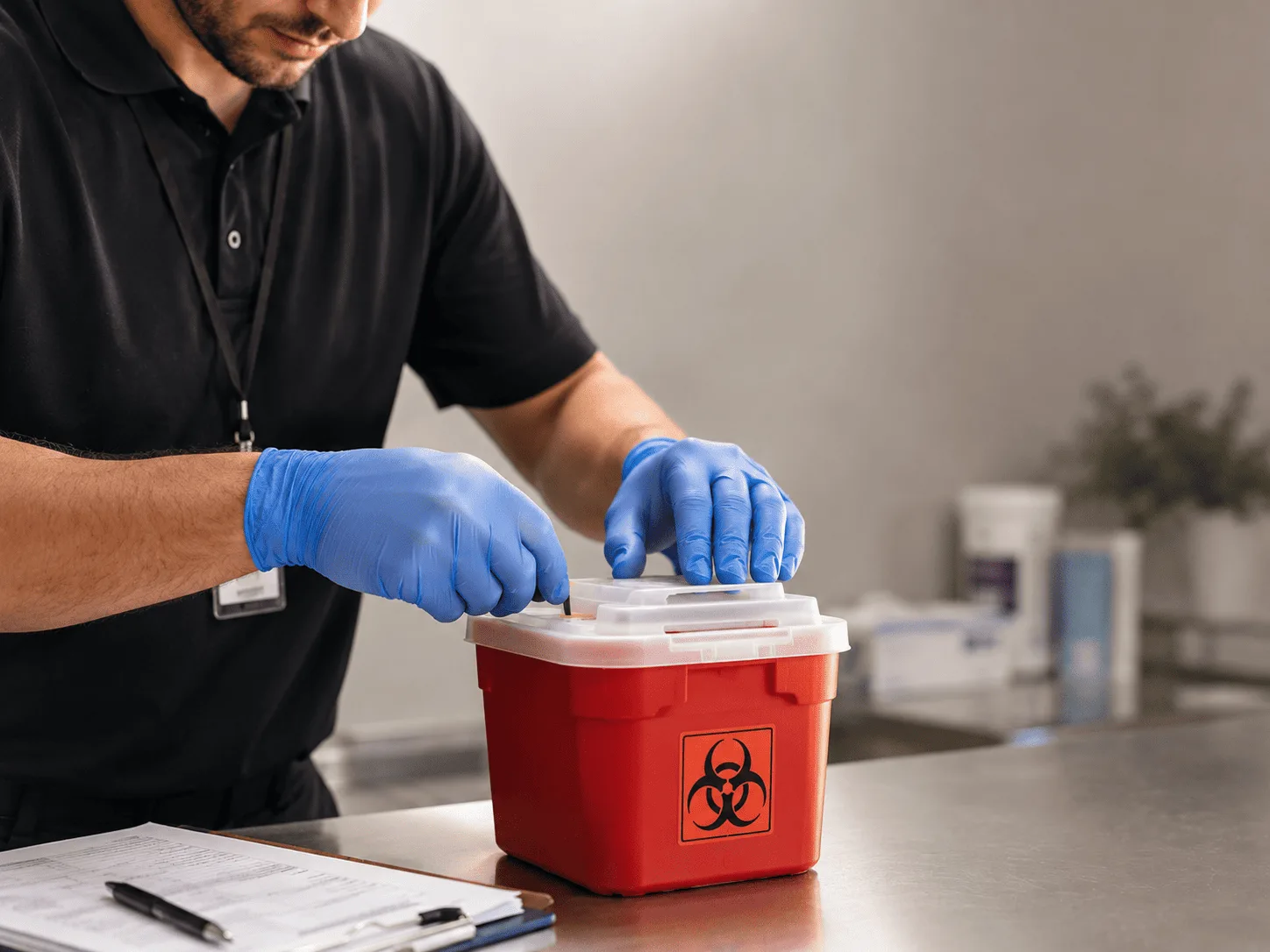 Why choose Sharps Waste Disposal in Barbeau, MI